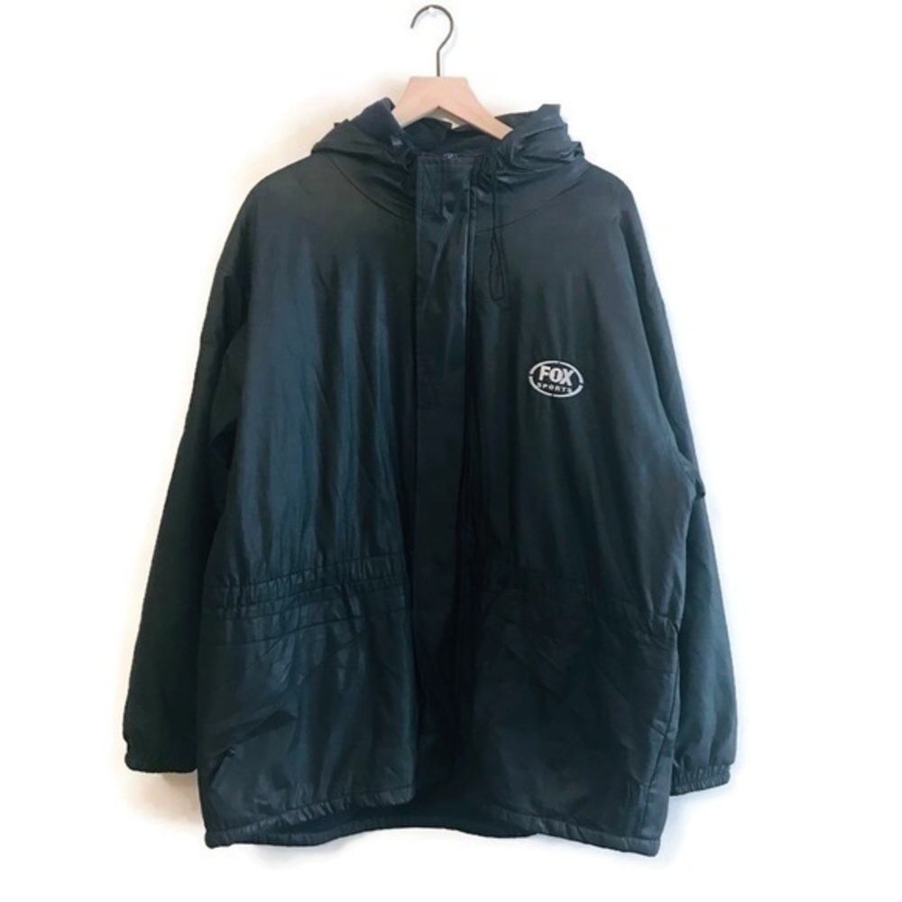 NASCAR Fox Sports Racing Track Jacket Coat Mens XL